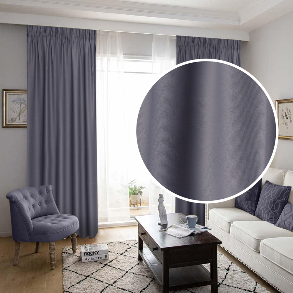 Draperie Blackout Gri Antracit