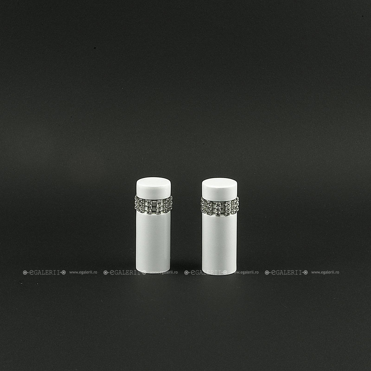 Ornament Dios 19mm White Matt x 2 buc