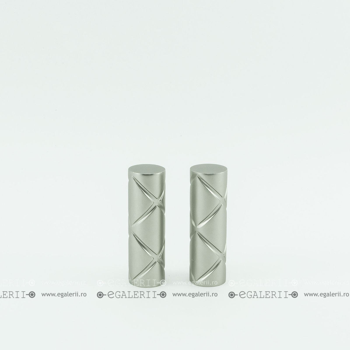 Ornament Ciel 19mm Satin nickel x 2 buc