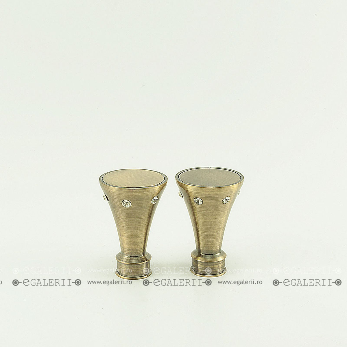 Ornament Sigma,19mm Antique brass x 2 buc
