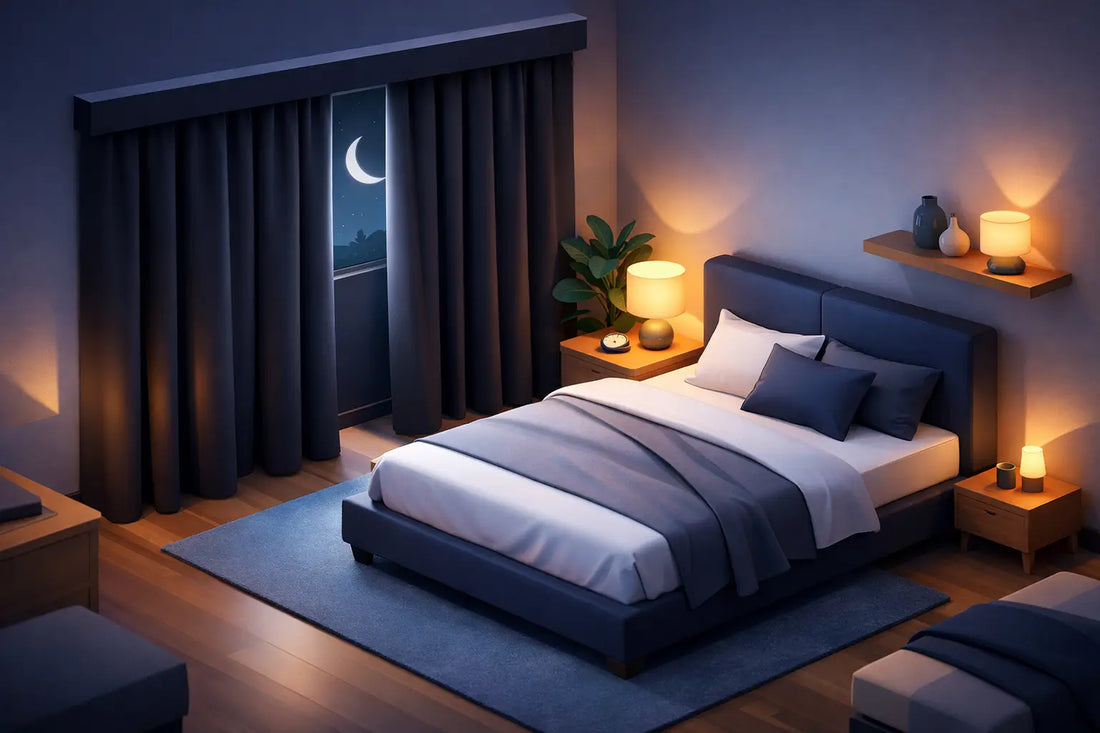 Draperii blackout dormitor pentru somn bun