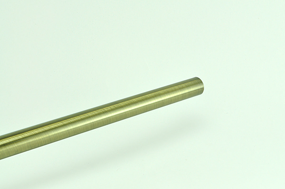 Galerie metalica Zeus dubla 19mm x 3.0m, antique brass (auriu antic)