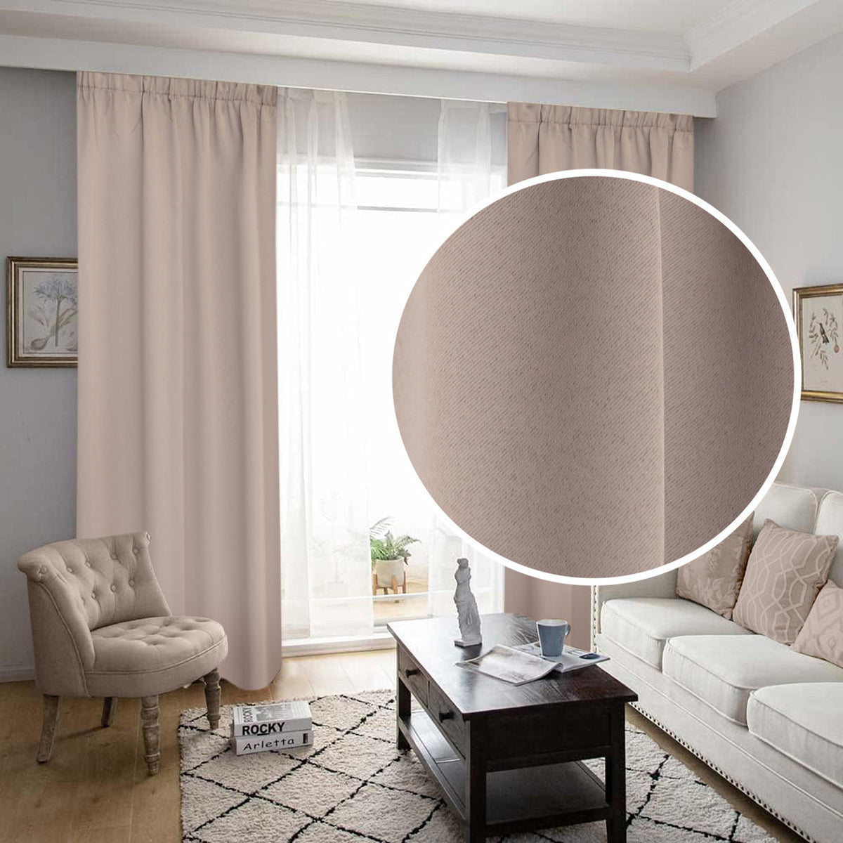 Draperie Blackout Capuchino