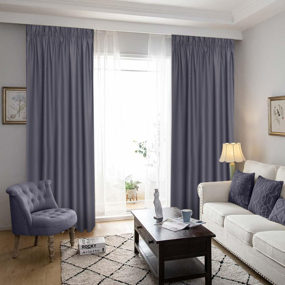 Draperie Blackout Gri Antracit