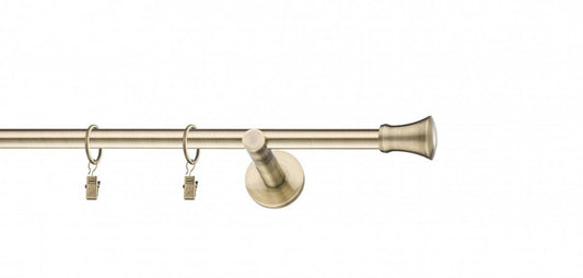 Galerie metalica Monaco moderna 16mm x 1.6m, antique brass (auriu antic)