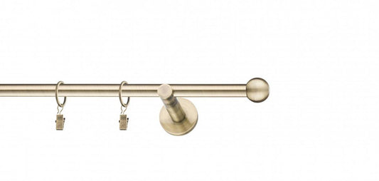 Galerie metalica Terra moderna 16mm x 1.6m, antique brass (auriu antic)