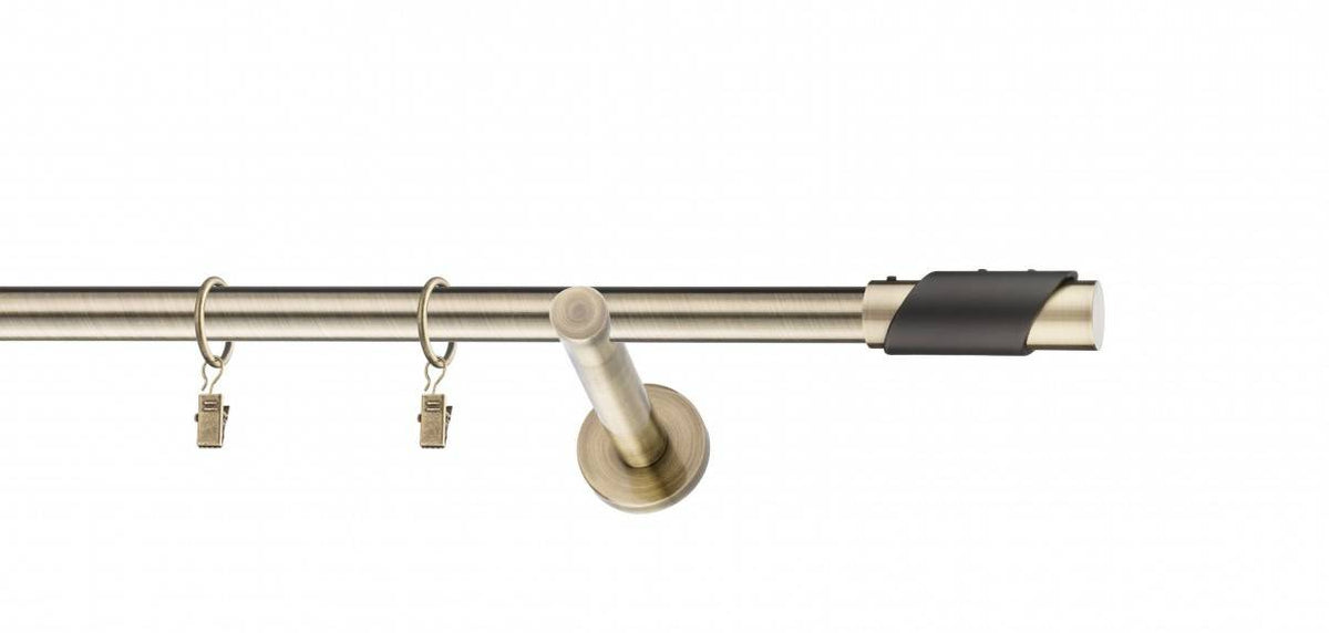 Galerie metalica Paris moderna 19mm x 1.6m, antique brass (auriu antic)