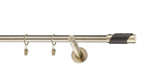 Galerie metalica Paris moderna 19mm x 1.6m, antique brass (auriu antic)
