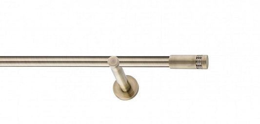 Galerie Metalică Dios, simplă, modern, fără inele, 19mm, antique brass (auriu antic)