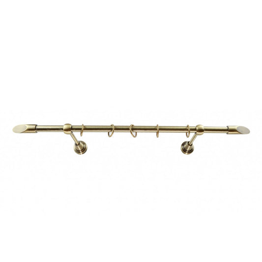 Galerie metalica Alexia simpla 16mm x 1.6m, antique brass (auriu antic)