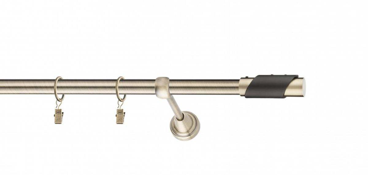 Galerie metalica Paris simpla 19mm x 1.6m, antique brass (auriu antic)