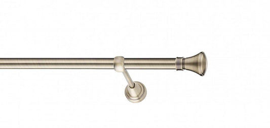 Galerie Metalică Conic, simplă, clasic, fără inele, 16mm, antique brass (auriu antic)