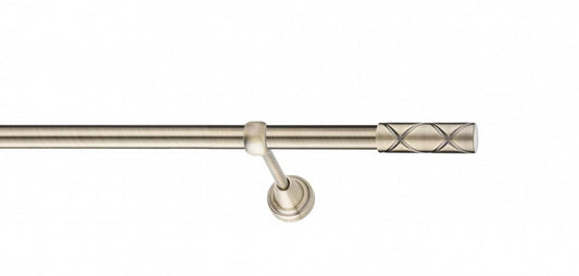 Galerie Metalică Ciel, simplă, clasic, fără inele, 19mm, antique brass (auriu antic)