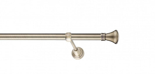 Galerie Metalică Conic, simplă, clasic, fără inele, 19mm, antique brass (auriu antic)