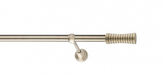 Galerie Metalică Febris, simplă, clasic, fără inele, 19mm, antique brass (auriu antic)