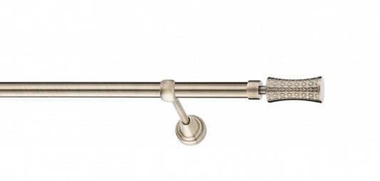 Galerie Metalică Jaris, simplă, clasic, fără inele, 19mm, antique brass (auriu antic)