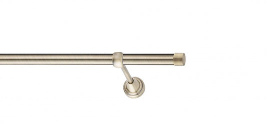 Galerie Metalică Luna, simplă, clasic, fără inele, 19mm, antique brass (auriu antic)