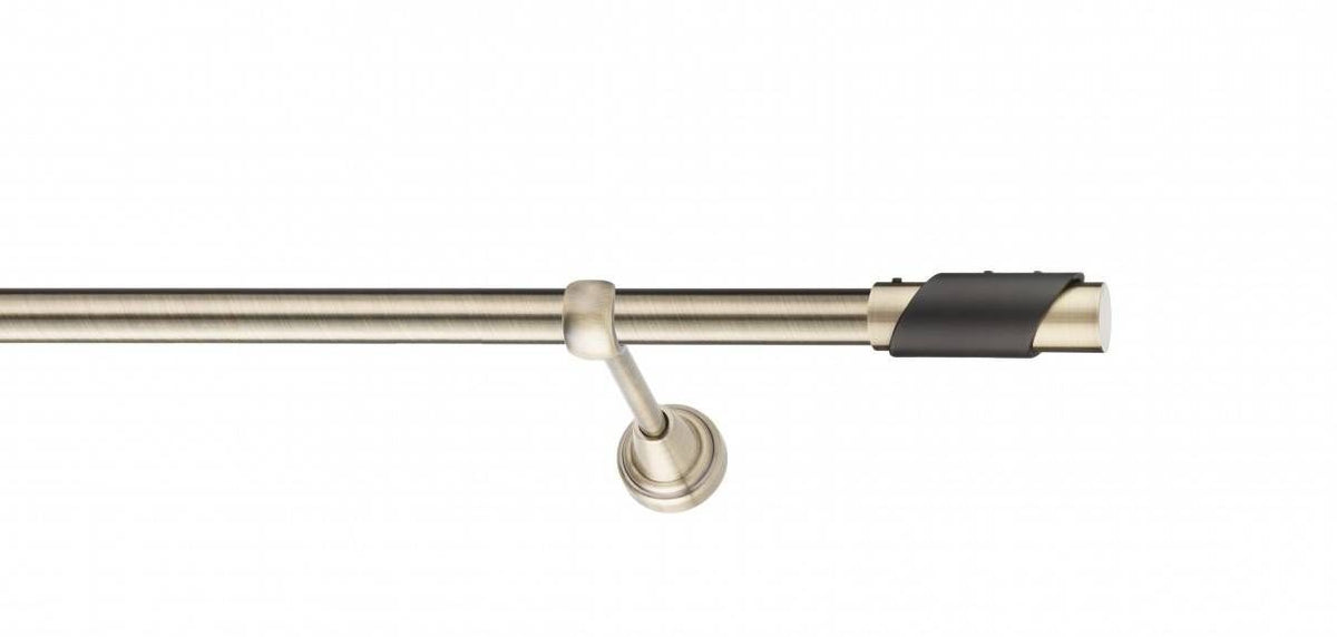 Galerie Metalică Paris, simplă, clasic, fără inele, 19mm, antique brass (auriu antic)