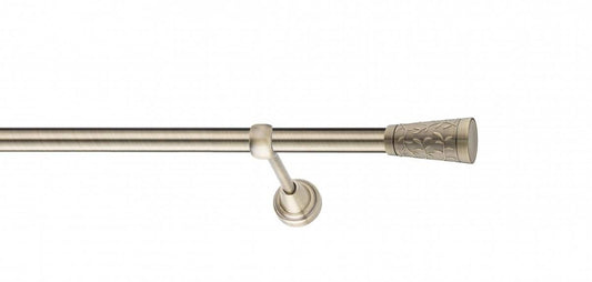 Galerie Metalică Sevilla, simplă, clasic, fără inele, 19mm, antique brass (auriu antic)