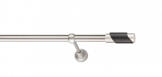 Galerie Metalică Paris, simplă, clasic, fără inele, 19mm, satin nichel (argintiu mat)