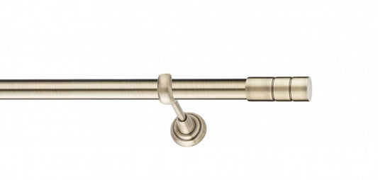 Galerie Metalică Ciel, simplă, clasic, fără inele, 25mm, antique brass (auriu antic)