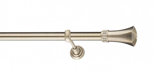 Galerie Metalică Montana, simplă, clasic, fără inele, 25mm, antique brass (auriu antic)