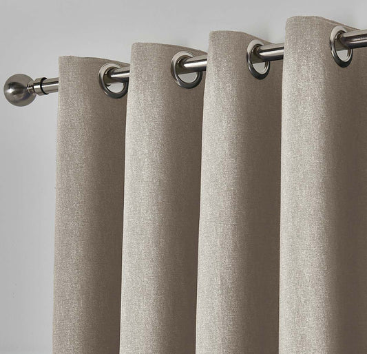 Galerie Metalică Oli, simplă, clasic, fără inele, 25mm, satin nichel (argintiu mat)