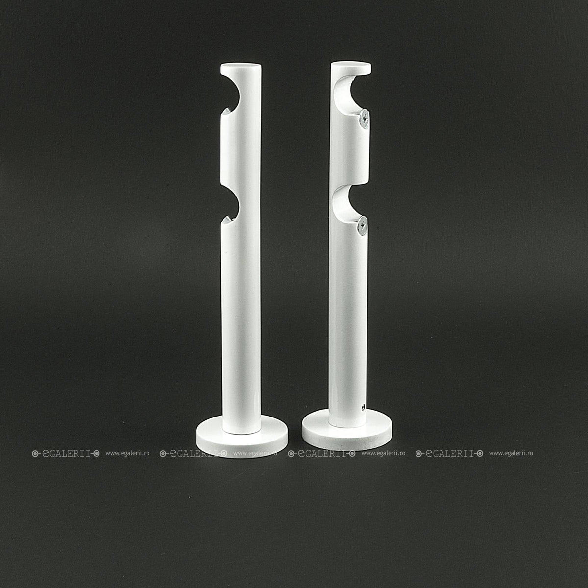 Consola Moderna Dubla 19/19 mm Alb x 2 buc