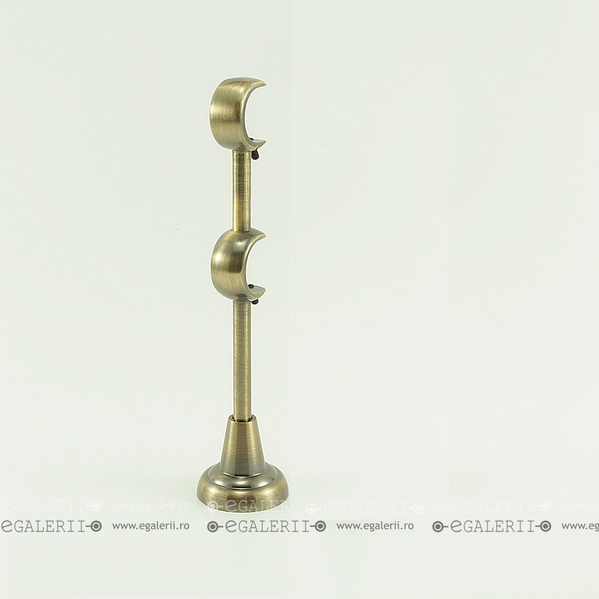 Consola Dubla Reglabila 25/25, 25 mm Brass antique x 1 buc