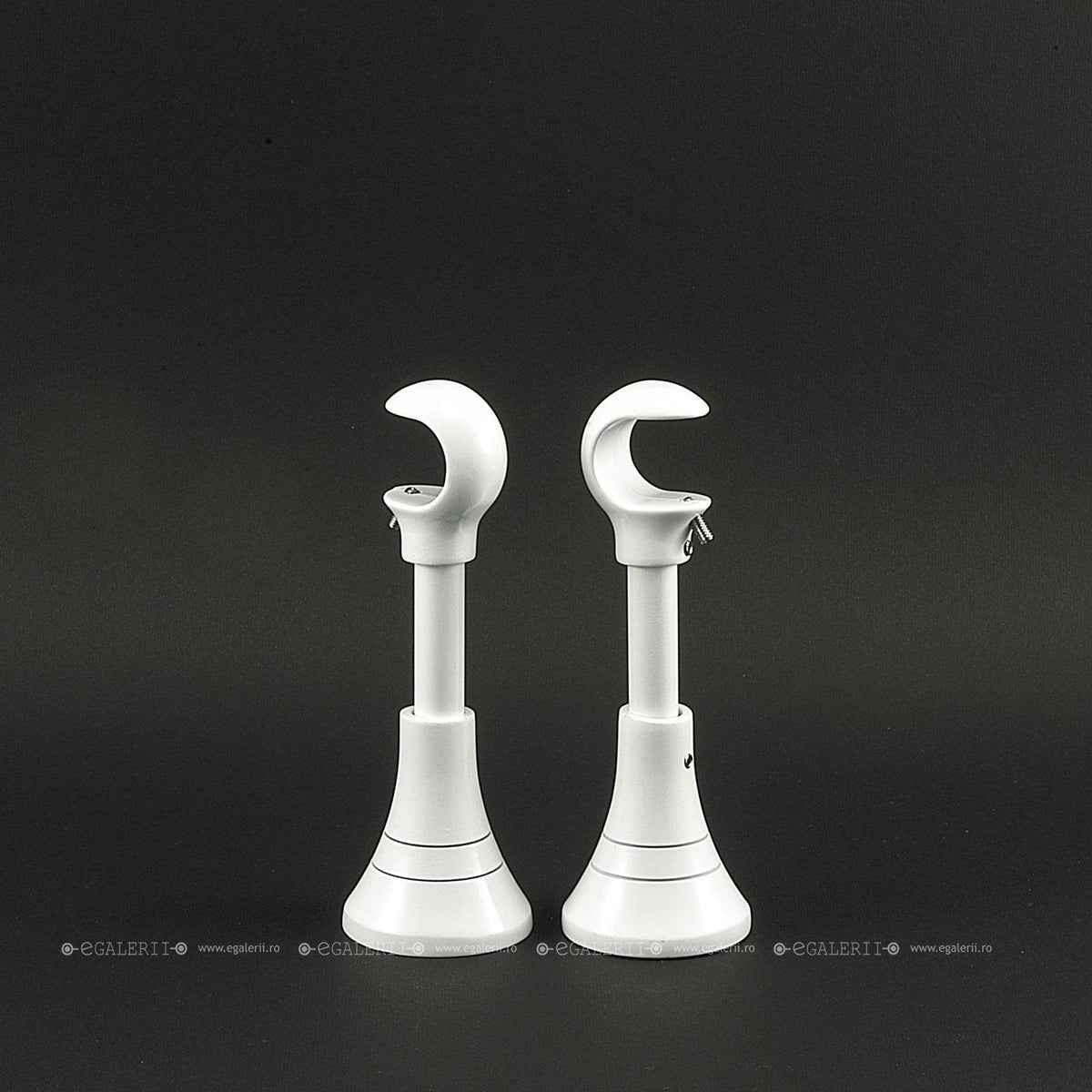 Consola Reglabila 19 mm White Matt x 2 buc
