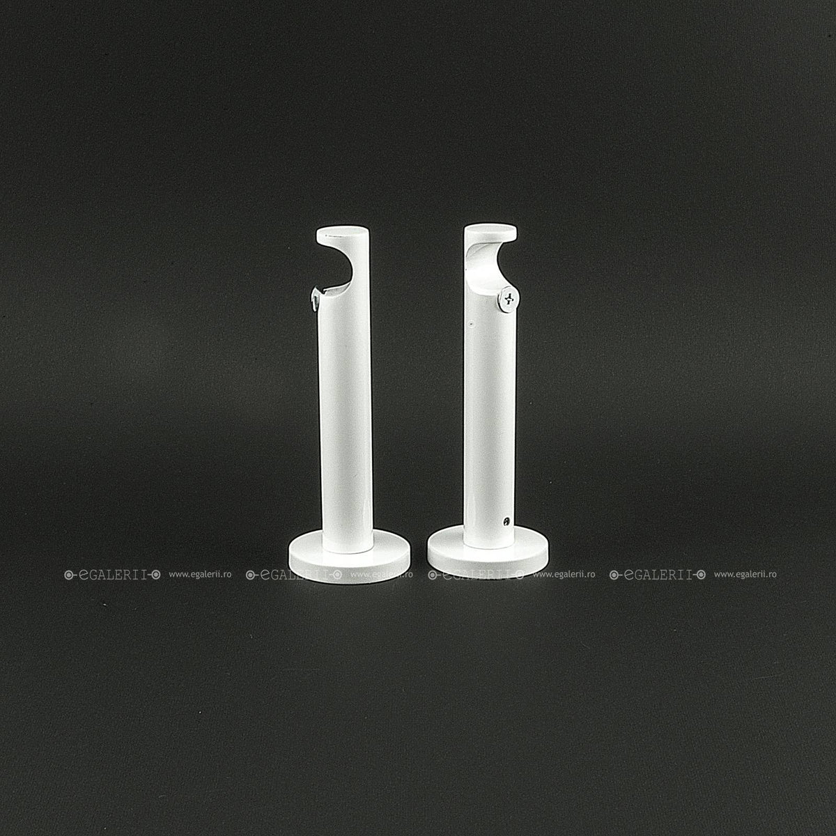 Consola Moderna Simpla 19 mm Alb x 2 buc