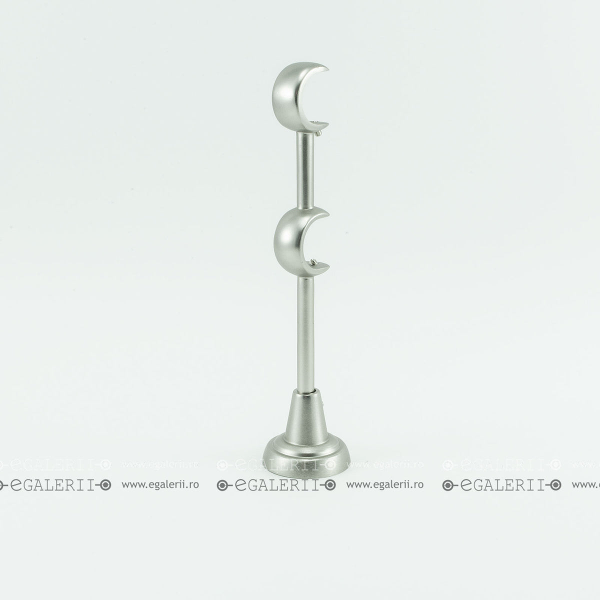 Consola Dubla Reglabila 25/19 25 mm Satin nickel x 1 buc