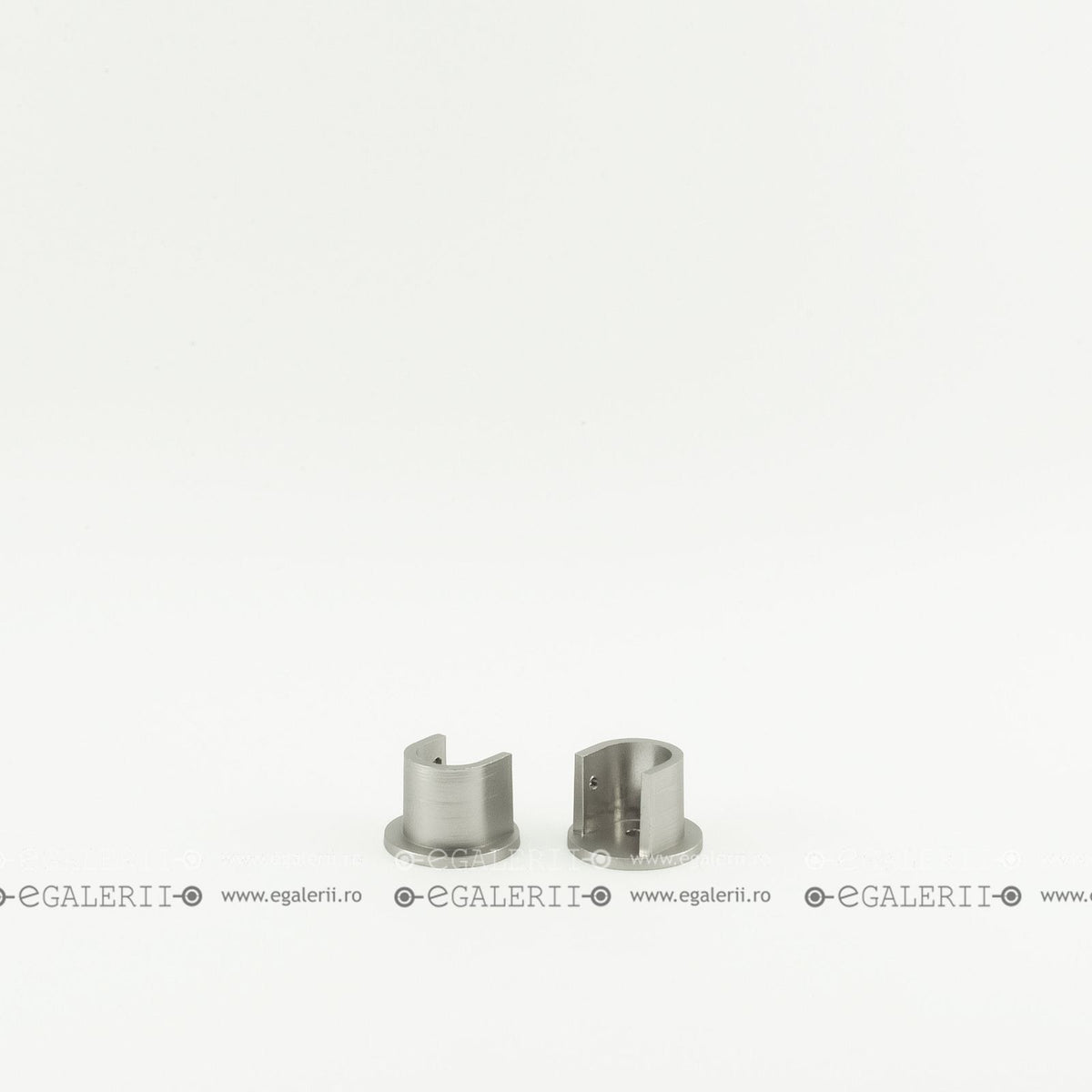 Consola intre pereti 19 mm Satin nickel x 2 buc