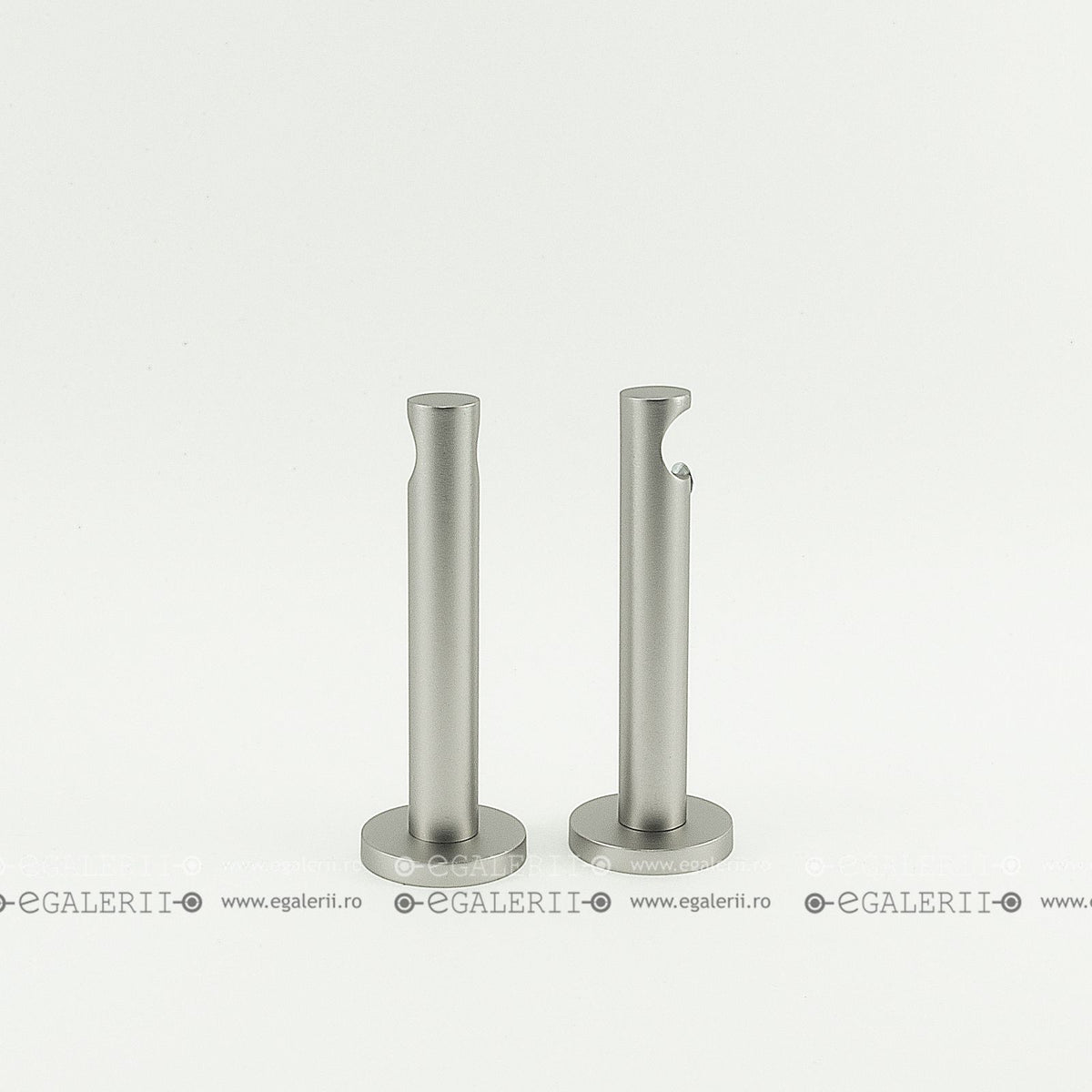 Consola moderna, deschisa, 19mm, Satin nickel. Preț/ 2 buc.