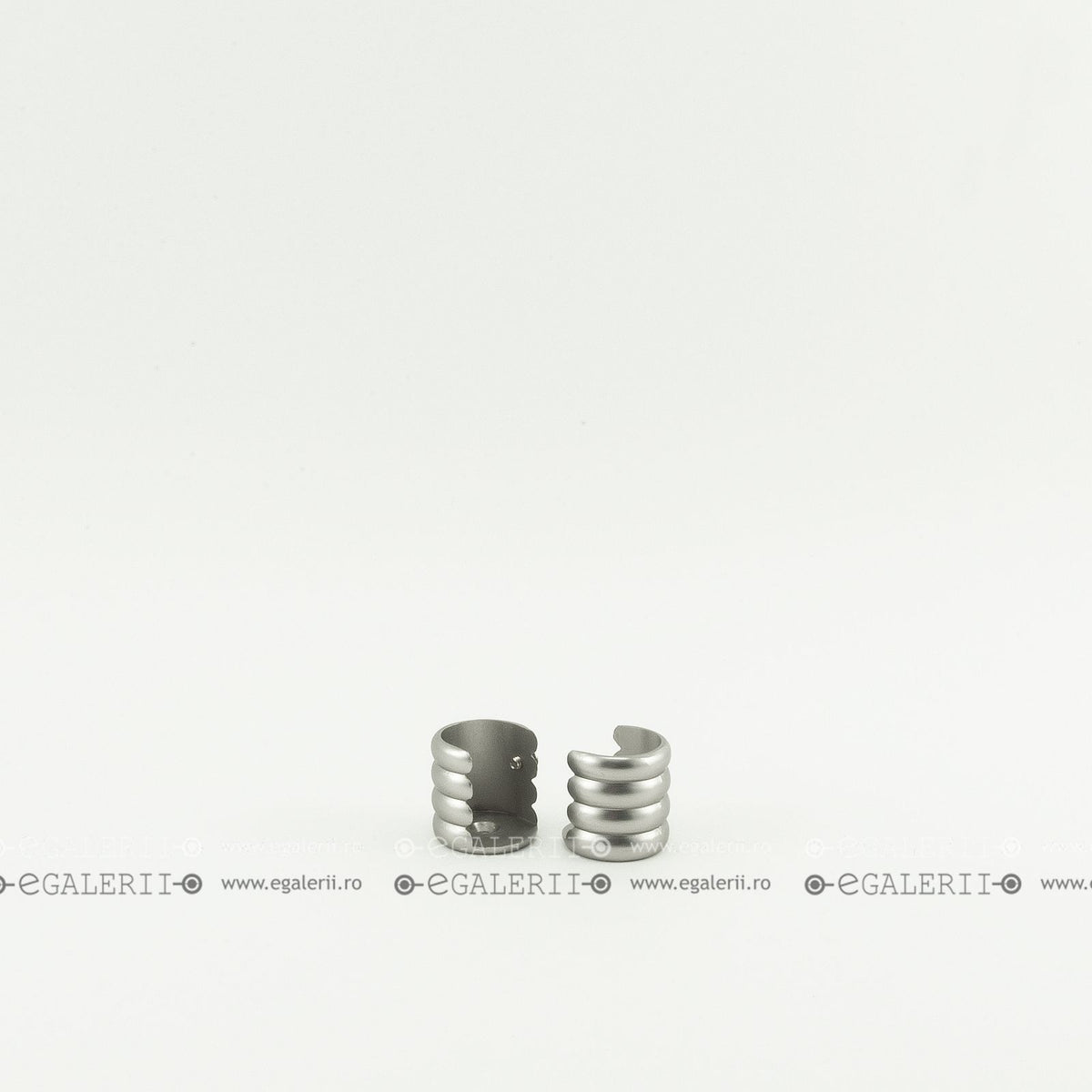 Consola intre pereti 25 mm Satin nickel x 2 buc