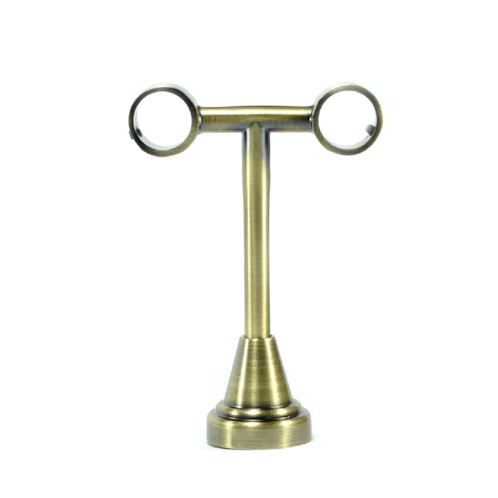 Galerie metalica Zeus dubla de tavan 19mm x 3.0m, antique brass (auriu antic)