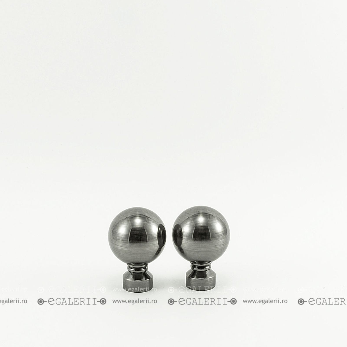 Ornament Kalisto 19mm Black Nickel x 2 buc