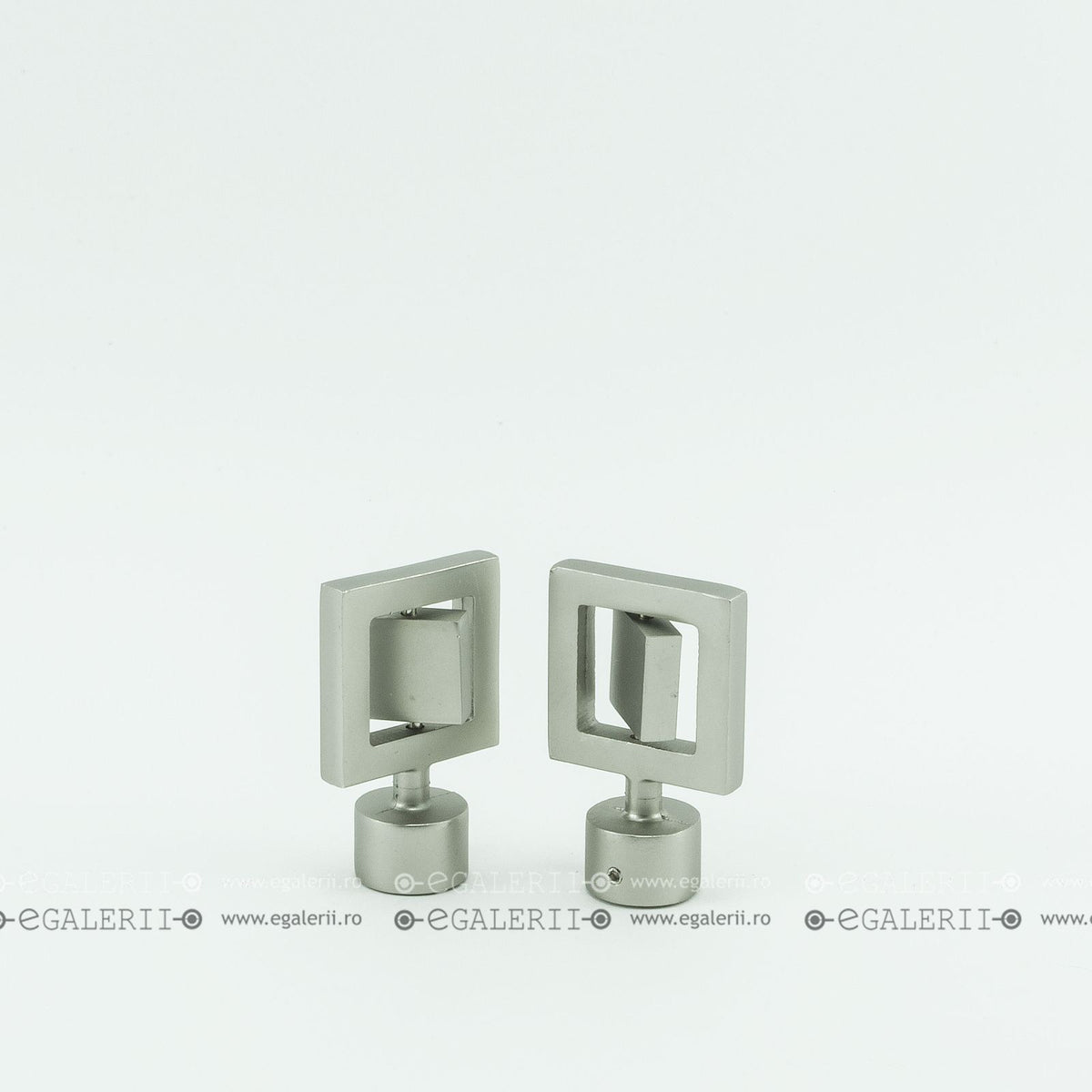 Ornament Saturn 16mm Satin Nickel x 2 buc