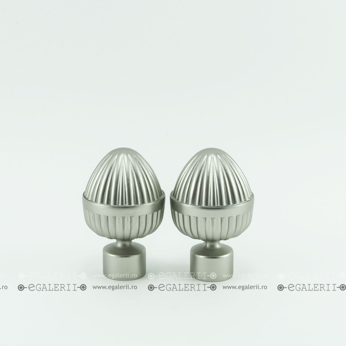 Ornament Odeon 25mm Satin nickel x 2 buc