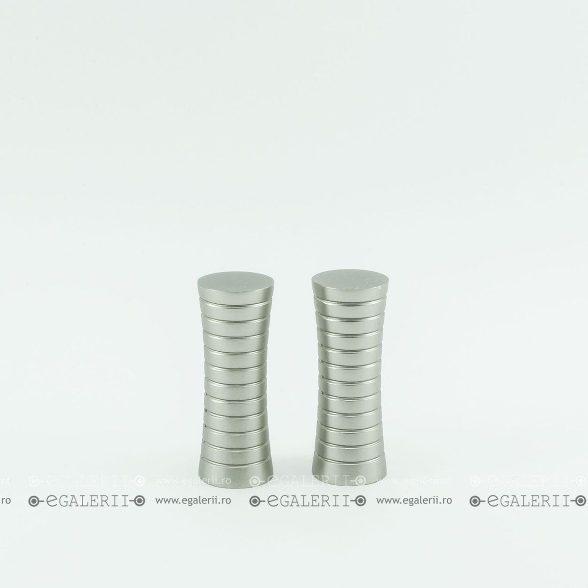 Ornament Ramses 19mm Satin nickel x 2 buc