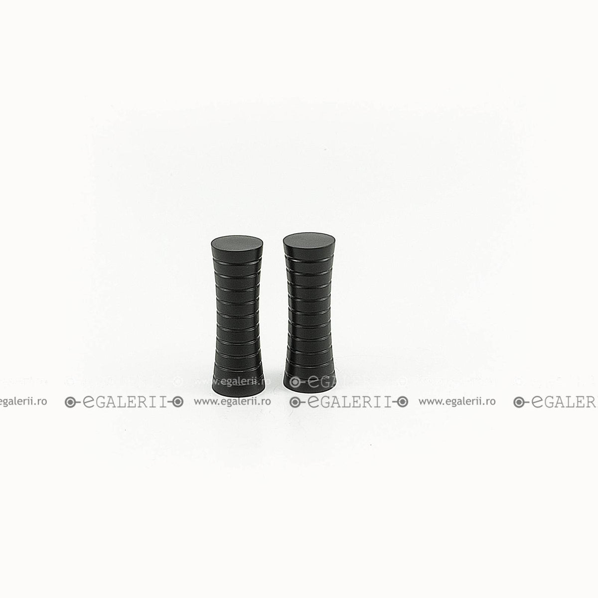 Ornament Ramses 19mm Black x 2 buc