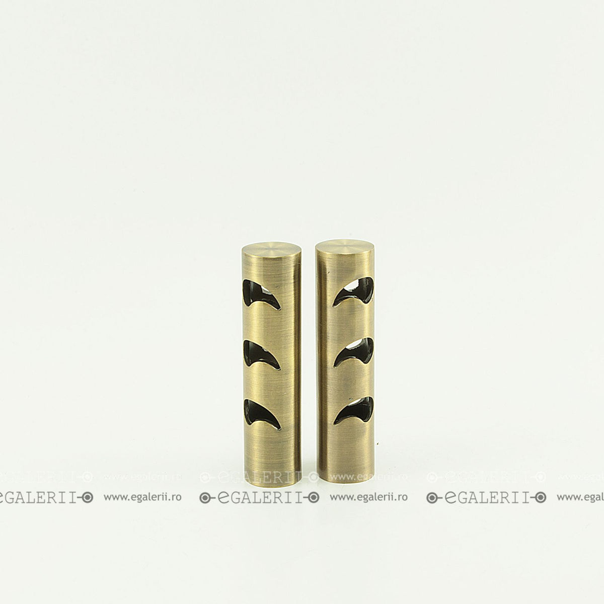 Ornament Lezka, 19mm Antique brass x 2 buc