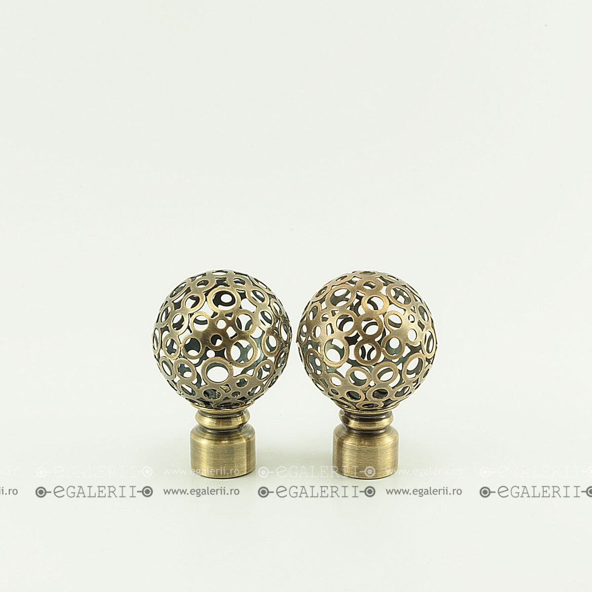 Ornament Sun 19mm Antique brass x 2 buc